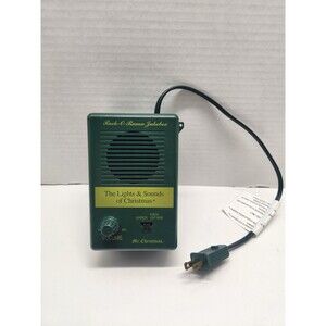 Mr. Christmas Rock-O-Rama Lights And Sounds of Christmas Model 60411 Works
